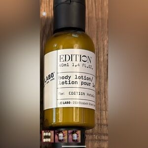 Le Labo Edition Hotel lotion 6 pack